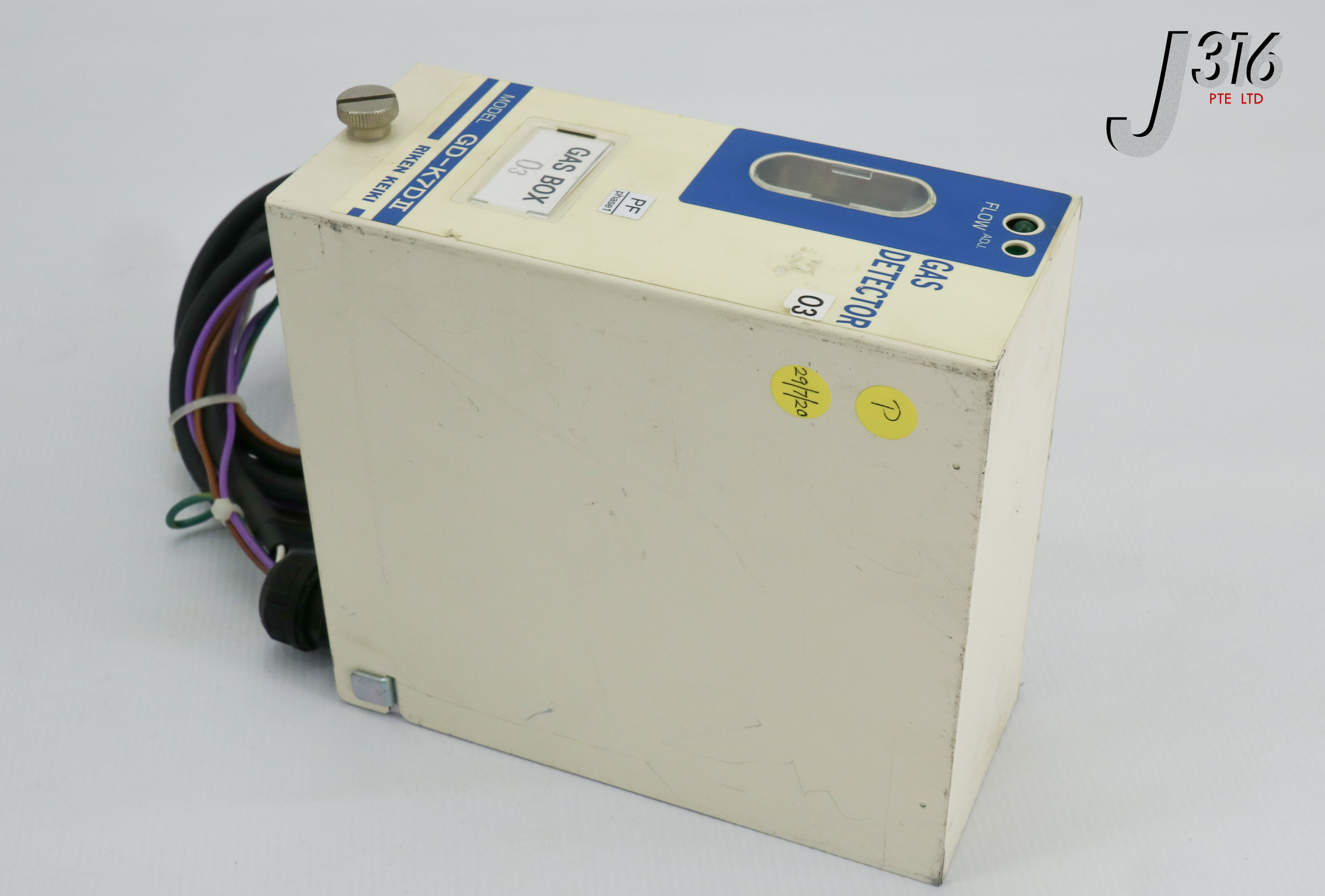 20448 RIKEN KEIKI GAS DETECTOR, GAS BOX (O3) GD-K7DII | eBay